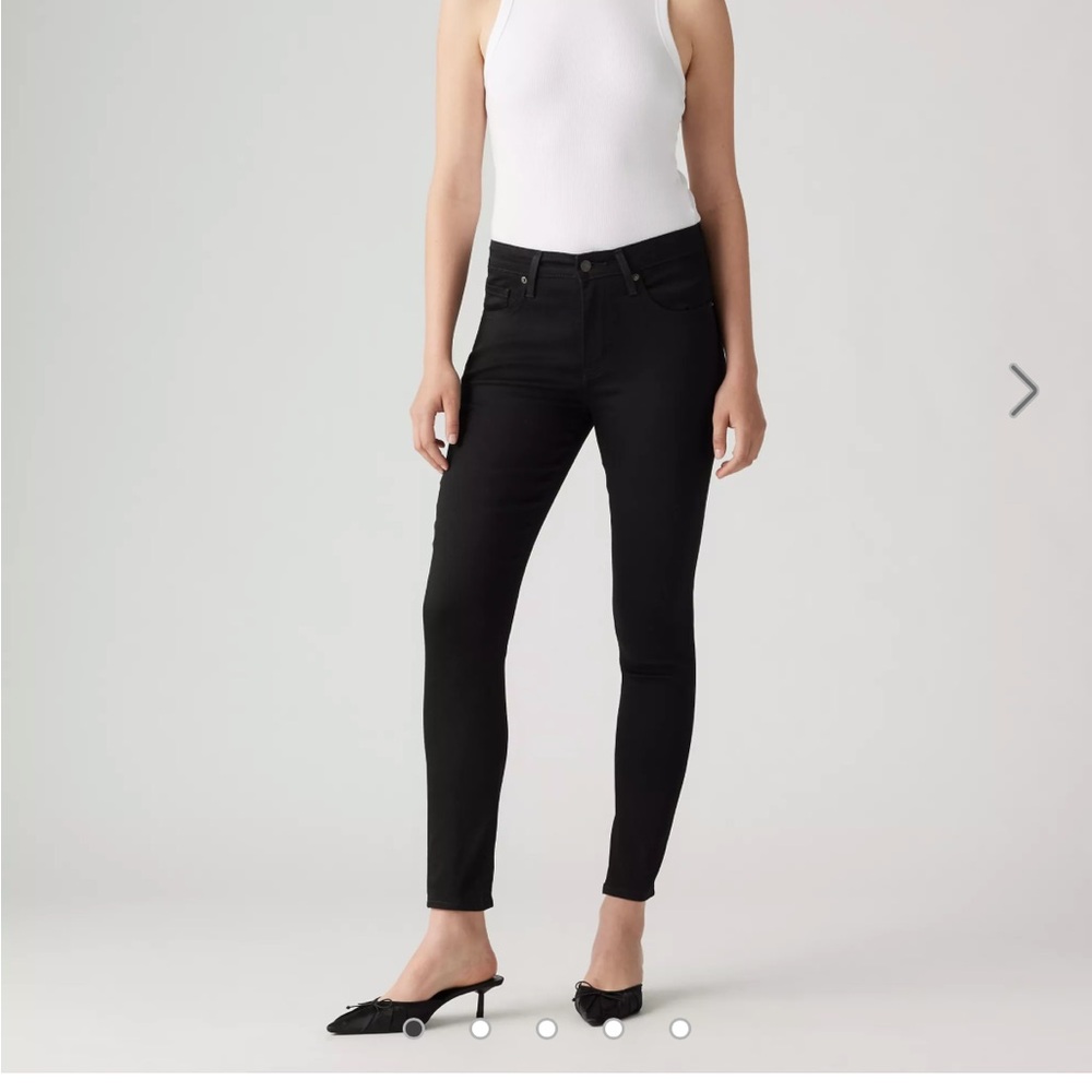 Levi's Black 721 High-Rise Skinny